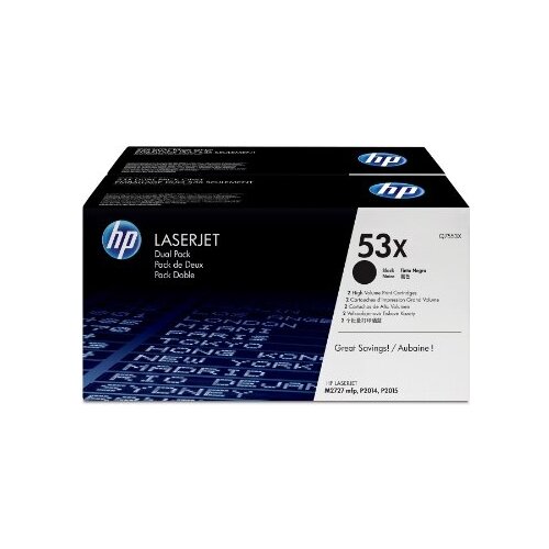  HP 53X črn/black 2 KOSA (Q7553XD) - original MEGA CENA + BREZPLAČNA DOSTAVA! Slike