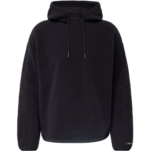 Calvin Klein Sportska sweater majica crna / bijela Cene