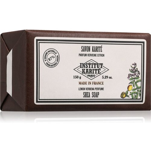 Institut Karité Paris Lemon Verbena Shea Soap trdo milo z karitejevim maslom 150 g Cene