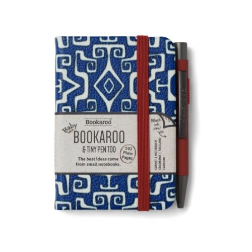 That Company Called IF Bookaroo - Set Notes A7 i olovka - Bookaroo, Navy &amp;amp; Dark Red - Aztec Slike