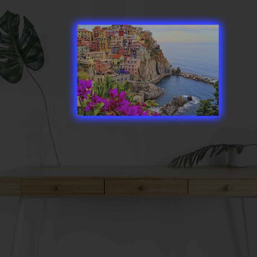 Wallity Slika sa LED osvetljenjem 4570DHDACT-017, 45x70 cm Cene