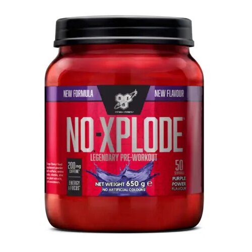 BSN pre-workout stimulans n.o.-xplode legendary – purple power flavour 390 g Cene