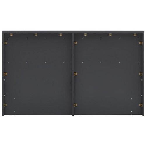 Bessagi Home Oblazinjena Postelja Mariello, Antracit, Rjava, 180x200 Slike