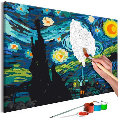  Slika za samostalno slikanje - Magic City 60x40 Slike