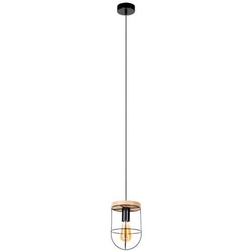  Spot-Light 184159104 - Luster na sajli NETUNO 1xE27/60W/230V hrast Cene