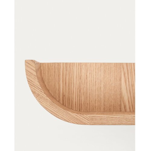 Kave Home Polica u dekoru jasena u prirodnoj boji 60 cm Salaya &amp;ndash; Slike