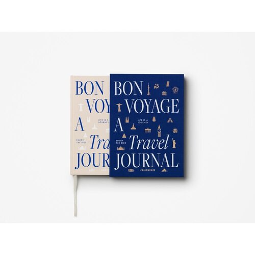 Printworks Bilježnica 104 str. Bon Voyage Travel Journal – Cijene