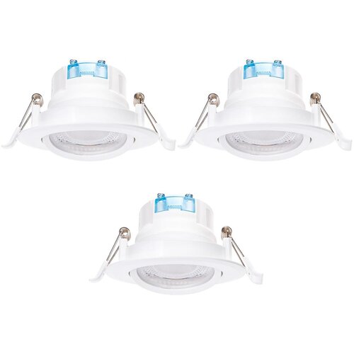 Aigostar set od 3 led ugradnih svetiljki LED/5W/230V 4000K &oslash; 8,5 cm bela Cene