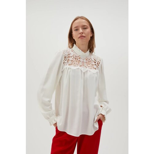 Marisse Women's Shirt L-Ko-4550 Off White Cene