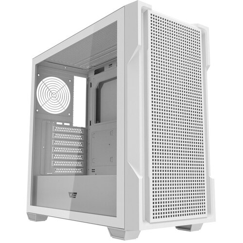 Darkflash MREŽASTA RAČUNALNI&amp;Scaron;KA OHISKA DS900 BREZ VENTILATORA, BELA, (5000497125) Slike