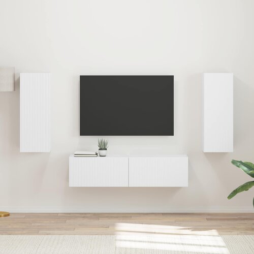  Set TV komoda 2 kom. Bijelo Cijene