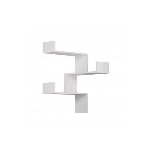 Hanah home polica luksa white Slike