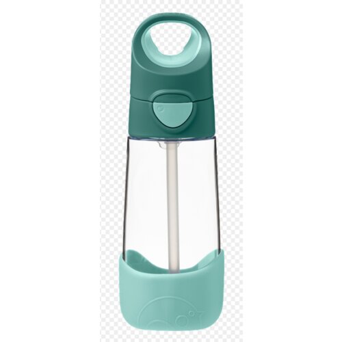  Lonček s slamico tritan 600 ml emerald forest Cene
