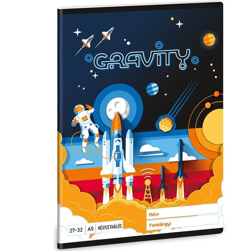 Ars Una Gravity astronaut kvadratična bilježnica A/5 Cijene