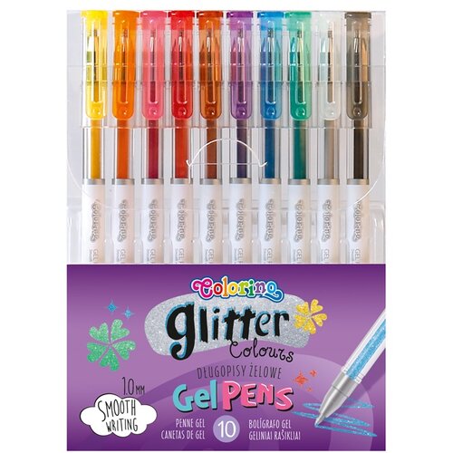 Colorino Glitter Gel olovke set od 10 Slike