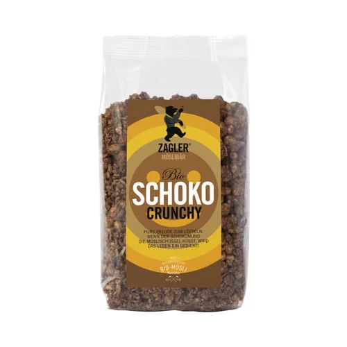 ZAGLER MÜSLIBÄR Bio-čokolada-Crunchy