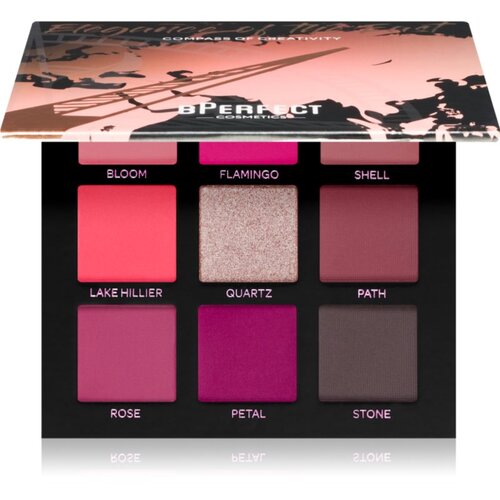 BPerfect Compass of Creativity East Emeralds Palette paleta senčil za oči South Smoulders 110 g Slike