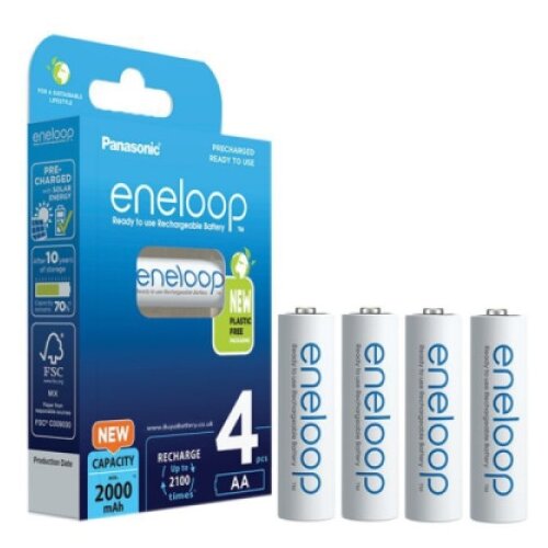 Panasonic Panasonik baterija Eneloop AA Punjive(BK-3MCDE/4CP) 4 kom. Cene