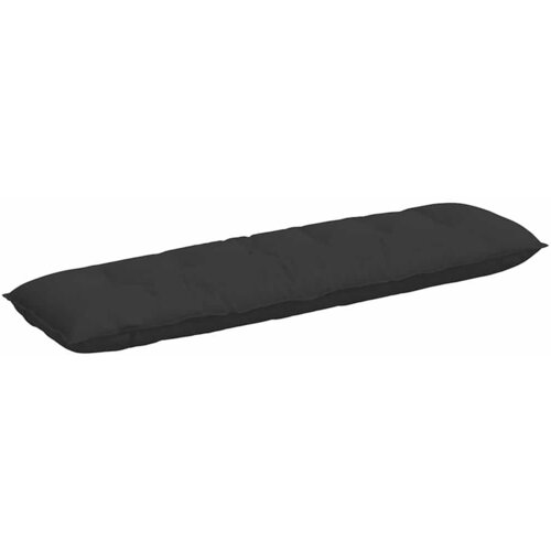 vidaXL Poglavni vzglavnik Črna 180 x 50 cm Mikrofiber tkanina, (5000277976) Cene