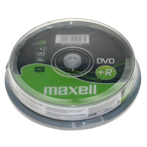 Maxell dvd+r 4,7GB 16X 10 na osi Cene