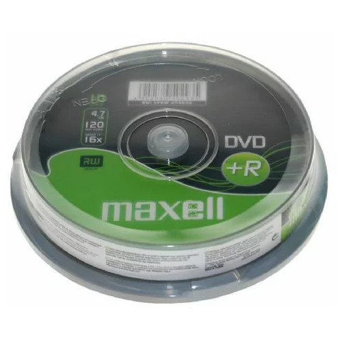 Maxell dvd+r 4,7GB 16X 10 na osi