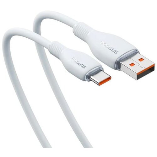 Baseus Kabel USB-A → USB-C QC PD 100W 120 cm Elastic Bijeli, (6932172634056) Cijene