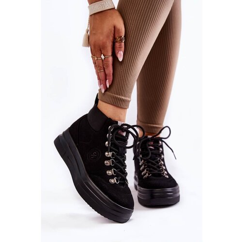 Kesi Boots Cross Jeans KK2R4074C Black Cene