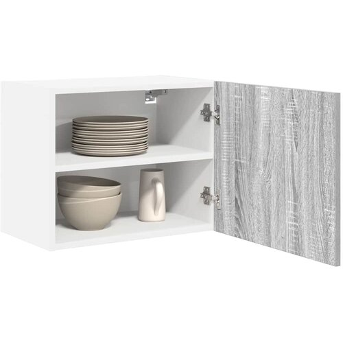  ormarić 2 pcs Siva Sonoma i bijela 50 x 31 x 40 cm Slike