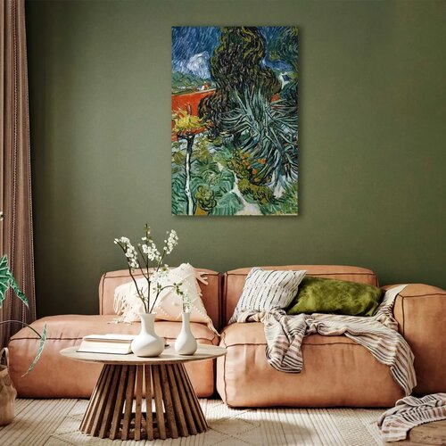  Slika - Vincent Van Gogh &ndash; The Garden of Dr. Gachet in Auvers 80x120 Na talijanskom platnu Cijene