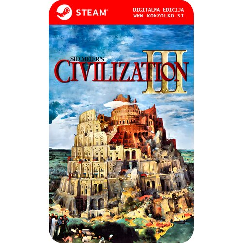 SID Meiers Civilization 3 Complete - Steam koda brez &scaron;katlice (WINDOWS PC) Cene