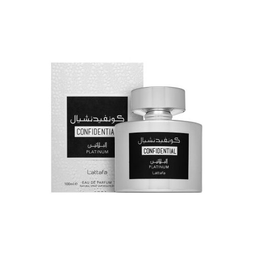 Lattafa Confidential Platinum parfumirana voda unisex 100 ml Cene