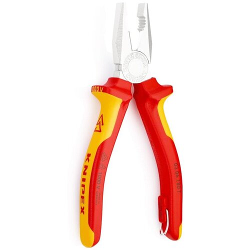 Knipex kle&amp;scaron;ta kombinovana izolovana 1000V VDE 180mm 03 06 180 Slike