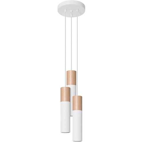 Nice Lamps Bijela viseća svjetiljka ø 6 cm Paul – Cijene