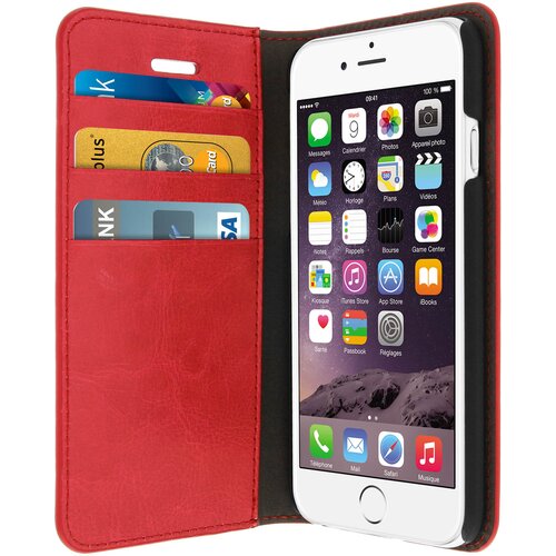 AVIZAR Rdeca zrnata torbica iz imitacije usnja, poslovna serija za iPhone 6 in 6s, (20526339) Cene
