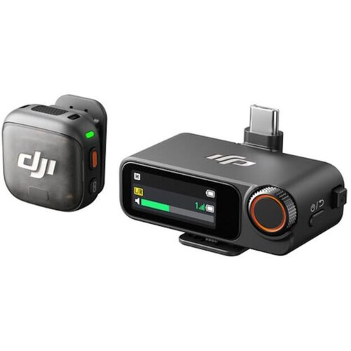 Dji Mic 3 (1 TX + 1 RX)Mikrofon,prenos do 250m,5.5h snimanja,48kHz 24 zvuk, 1x transmiter Cijene