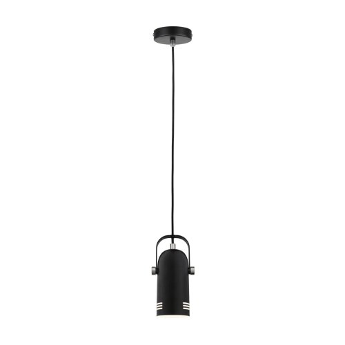 PAULMANN 79766 - 1xE27/15W Luster na sajli LAVEA 230V crna Slike