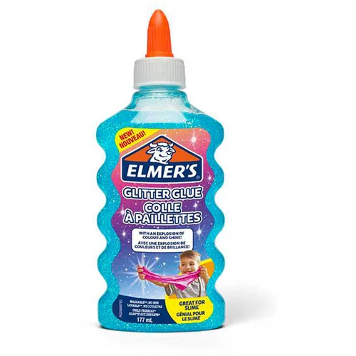 ELMER'S Lepilo z bleščicami Elmer&apos;s, 177 ml, modro