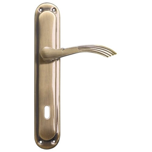 Madras doo Beograd Kvaka LENA za drvena vrata KLJUČ, paninirani mesing  BANE (1600.36.210) Cene