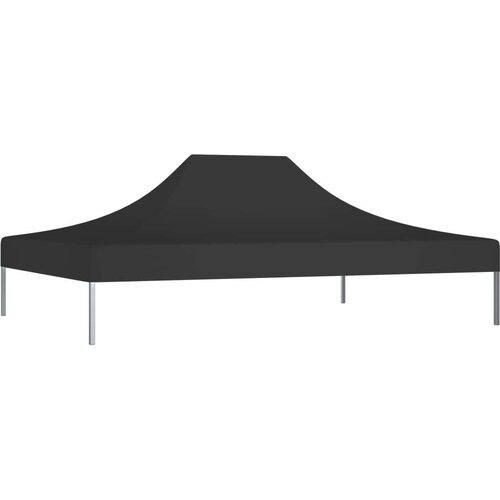  Krov za &amp;scaron;ator za zabave 4 5 x 3 m crni 270 g/m&amp;sup2; Slike