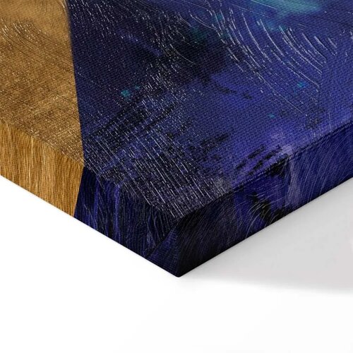 Slika - Golden Geometry (1 Part) Wide 120x80 Cijene