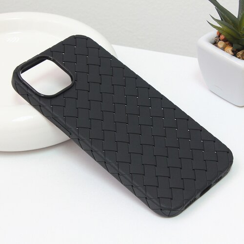  Torbica weave case za iphone 13 6.1 crna Slike