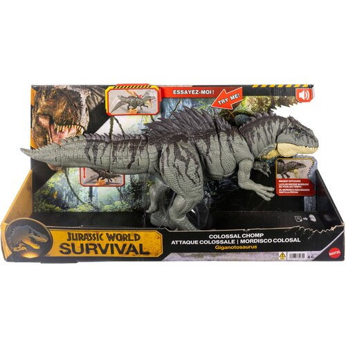 Mattel Jurassic World Kolosalen napadalec Giganotosaurus - Slike