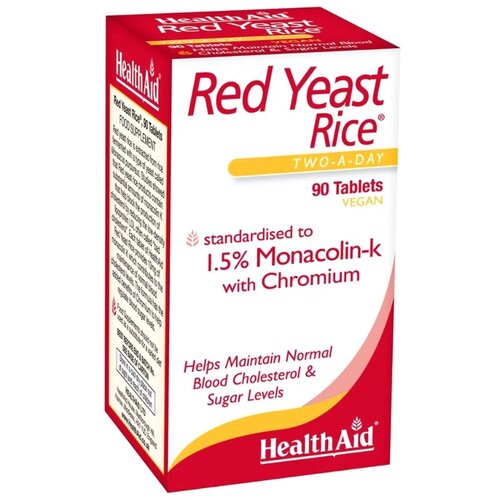 Health Aid halthaid crveni kvasac pirinač 90 tableta Slike