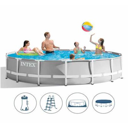 Intex porodični bazen za dvorište 457x107cm Slike