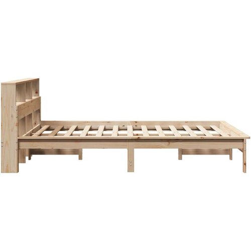 VidaXL okvir kreveta bez madraca 140 x 190 cm od masivne borovine Slike