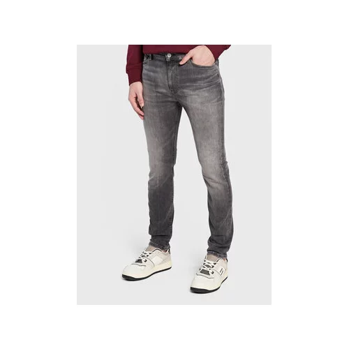 Tommy Jeans Jeans hlače Simon DM0DM15598 Siva Skinny Fit