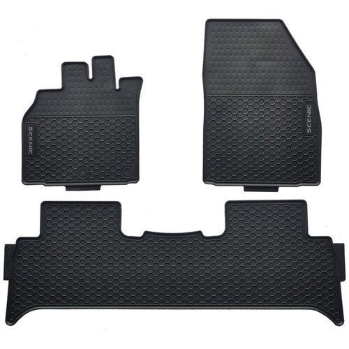 Schweizer Tipske gumene patosnice za Renault Scenic 2004 2009, Crne Cene