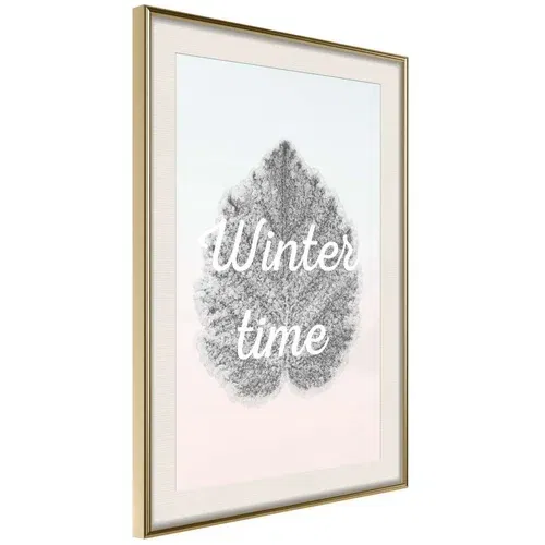  Poster - Winter Leaf 30x45