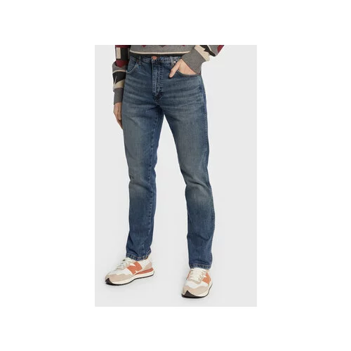 Wrangler Jeans hlače Greensboro W15Q5915I 112324525 Modra Regular Fit