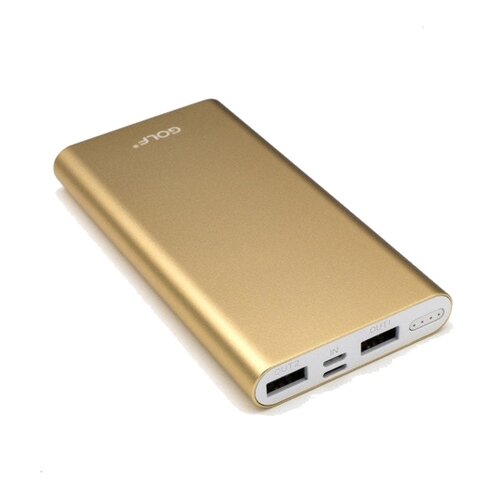 Power bank 10000mAh golf EDGE10 zlatni
